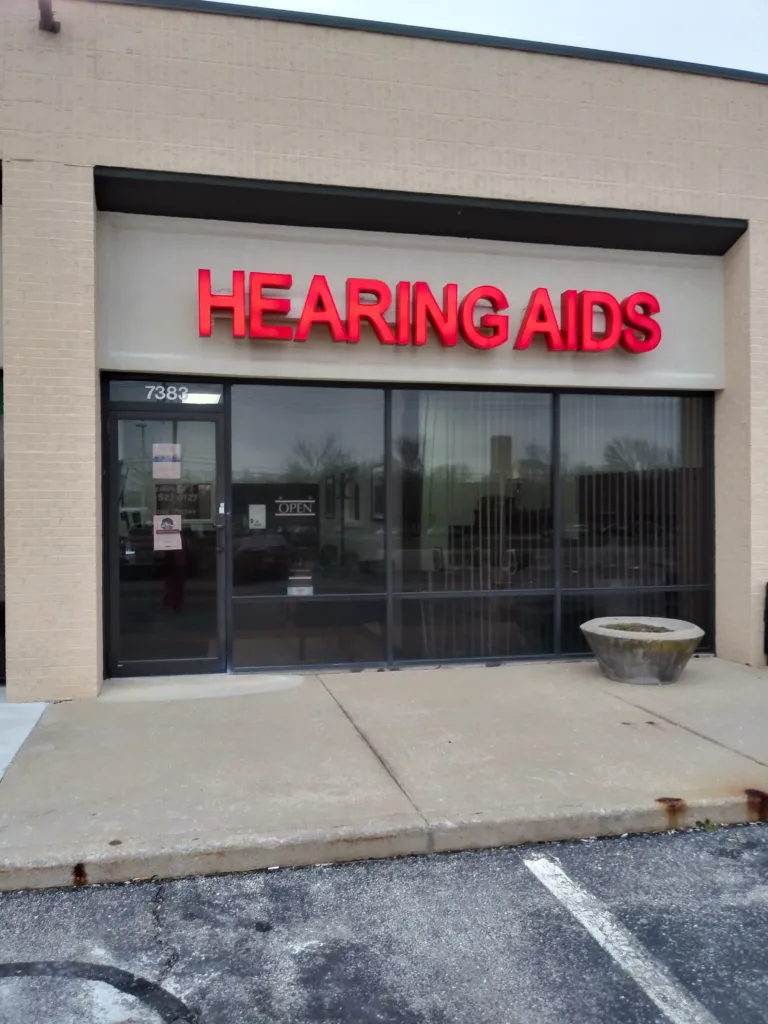 Shadeland Station East Indiana Hearing Aids Office Entry